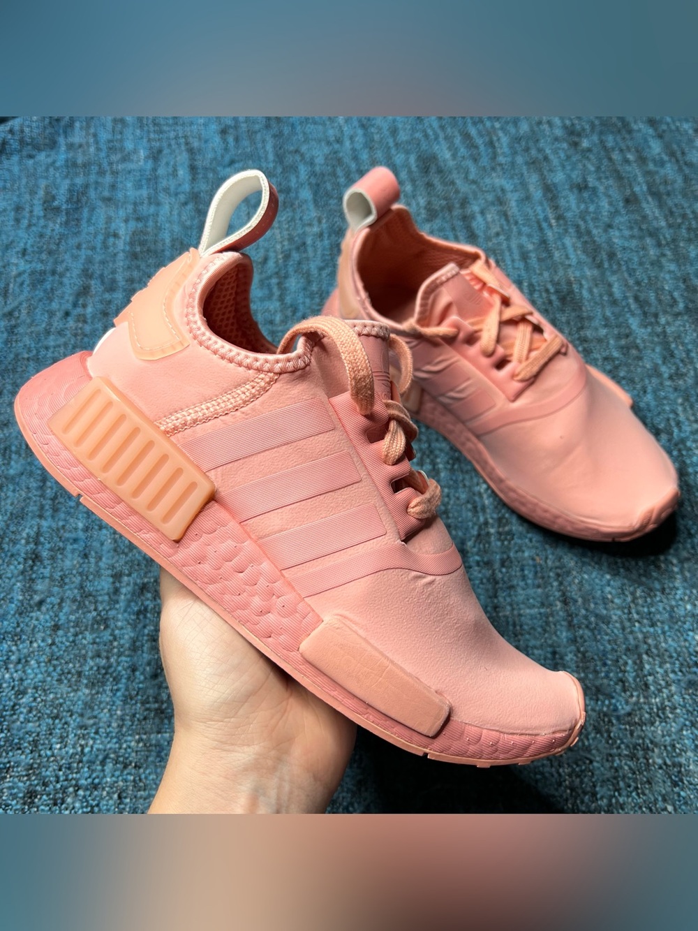 Adidas NMD R1 Sneakers in Trace Pink Women's Size 5.5 Athletic Shoes FV1796